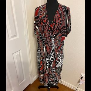 Cato Dress Colors multi brown and black Size 18/20W